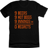 9-9-9 Challenge - San Francisco Baseball Tee